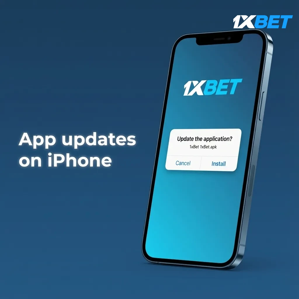 iPhone screen showing auto-refreshing app; web-based install keeps storage light and markets, odds, features current.