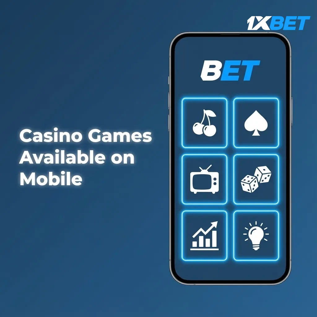 Mobile casino screen with slots, live blackjack, roulette, baccarat, crash games, jackpots; switch to sportsbook in one tap.