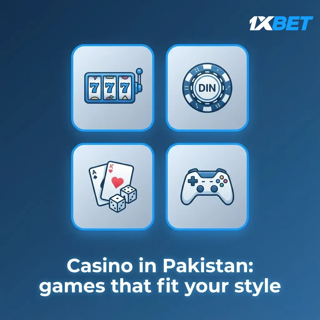 1xBet Pakistan casino: 3,000+ games incl. slots, live roulette, blackjack, Teen Patti, Andar Bahar, poker, Aviator.