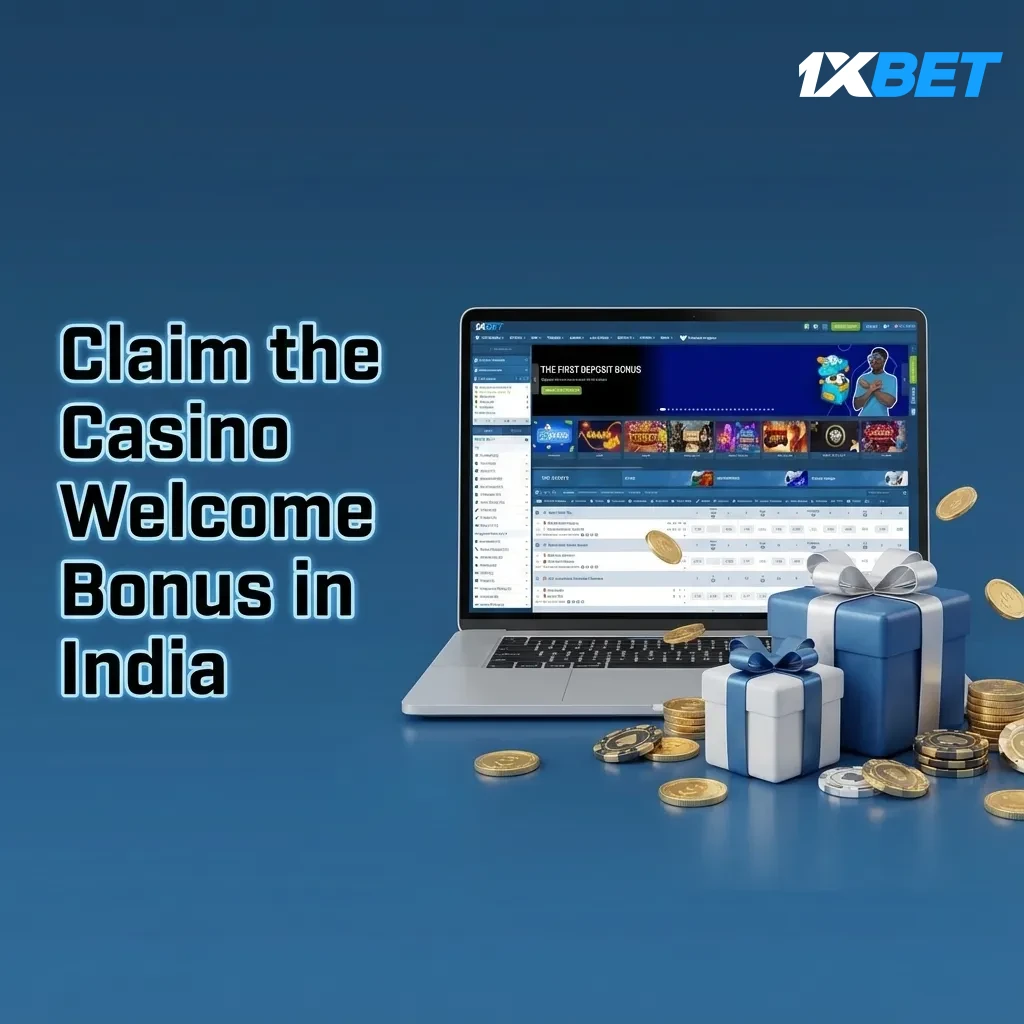Promo banner: 120% casino bonus up to ₹33,000 for new players in India; live dealer games; wagering terms apply.