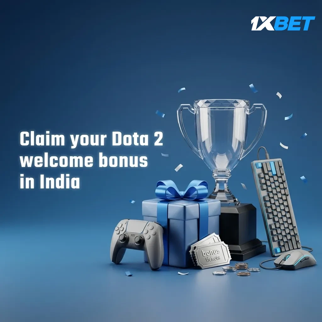 Dota 2 welcome bonus in India: 120% sports bonus up to ₹33,000; steps to register, choose Sports Bonus, deposit, and wager.