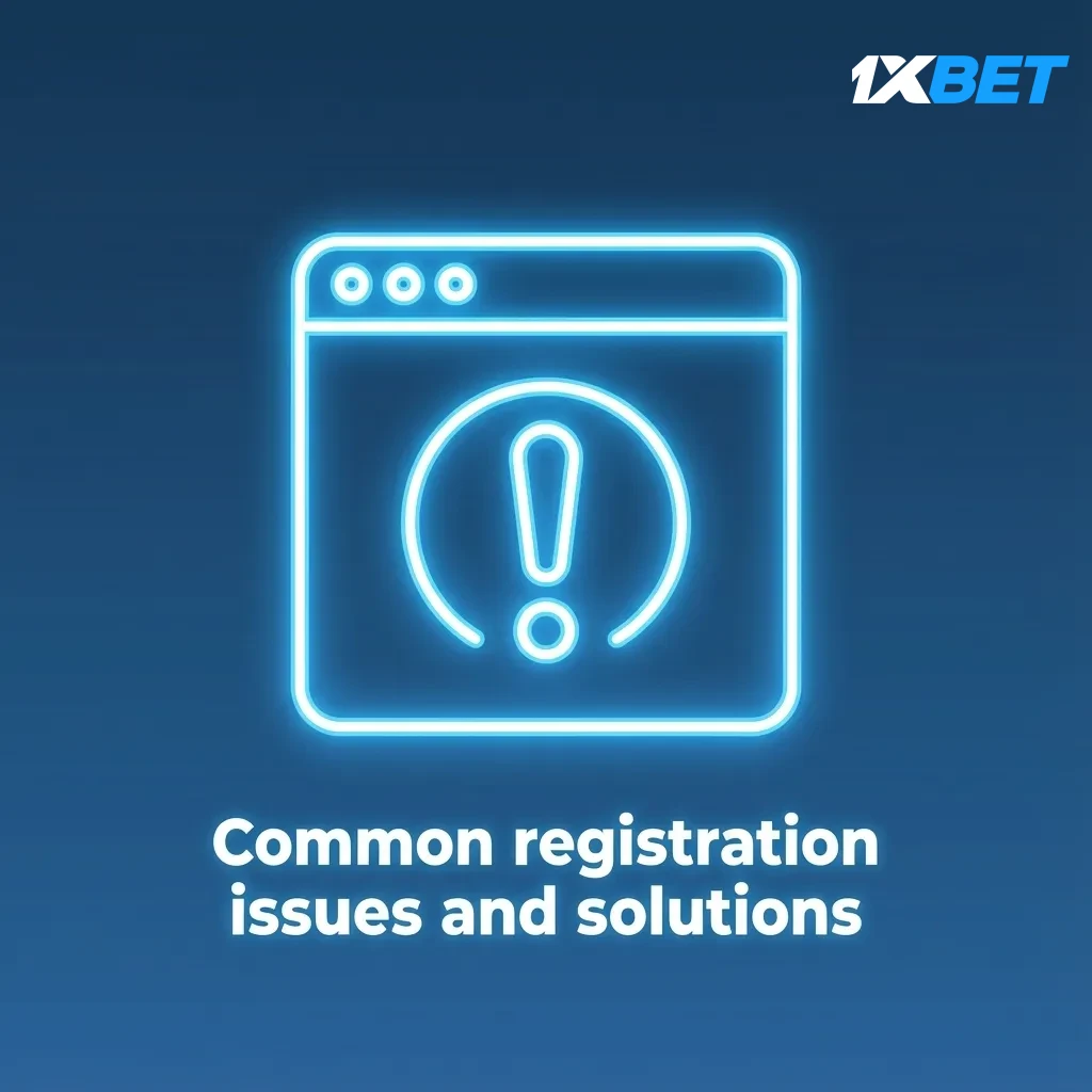 1xBet registration issues & fixes: no SMS/email, ID rejected, duplicate account, payment name mismatch; contact support.