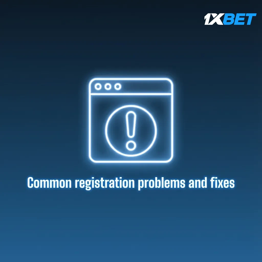 Infographic: registration issues and fixes - OTP not received, phone in use, document rejected, BDT currency, under 18.