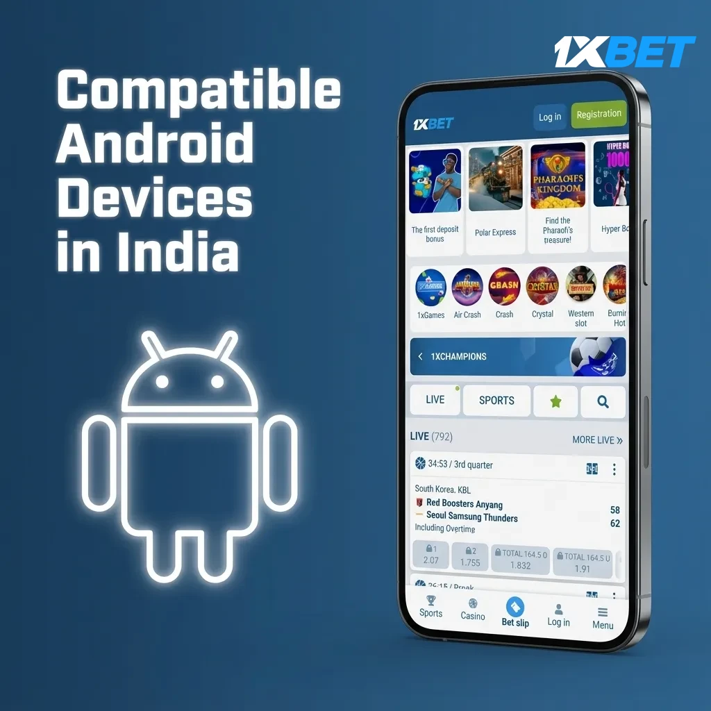 List of compatible Android phones in India: Galaxy A14/A34/M34, Nord CE 3 Lite, Redmi Note 11/12, POCO X5 Pro, and more.