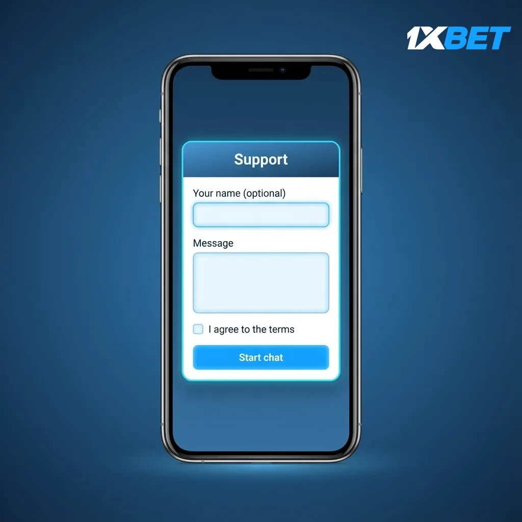 Get Help Any Time: 24/7 live chat, support@1xbet.com email, Help Centre guides, call-back requests, fast follow-up.