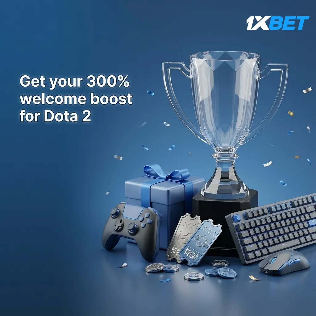 1xBet Nigeria 300% welcome bonus up to 600,000 NGN for Dota 2. Opt in, deposit, and place qualifying bets.