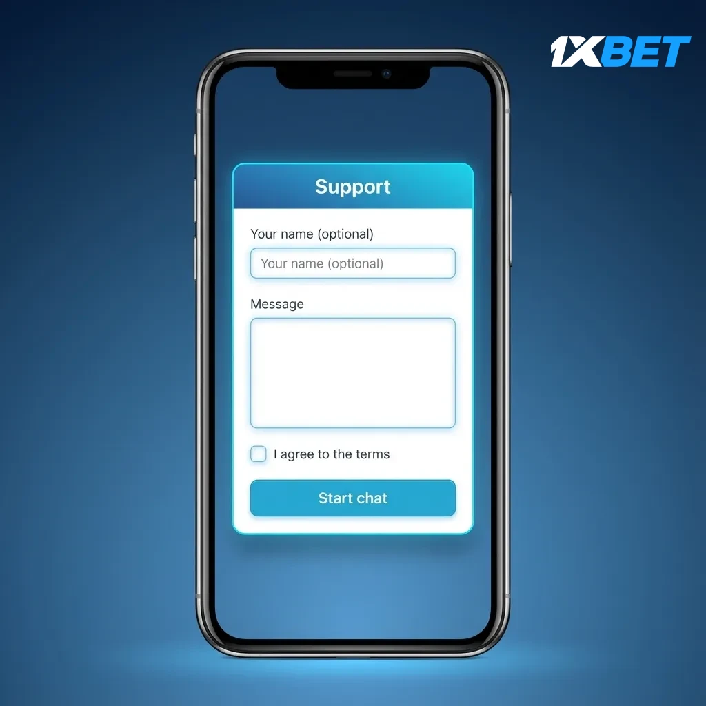 App support screen: 24/7 live chat, email support, and Help Centre guides for account, payments, and bets.