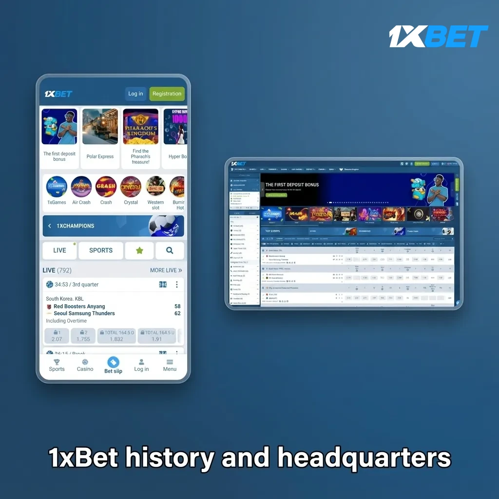 1xBet history: founded 2007; global platform serving Nigeria; HQ Limassol, Cyprus; eGaming-licensed operations.
