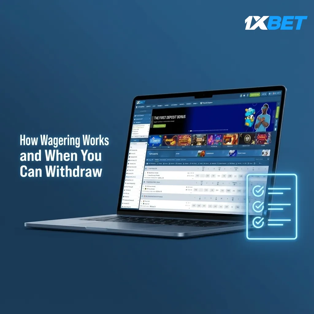 Infographic: wagering and withdrawal rules—bonus priority, 35x example, sports/casino, KYC, time limits.