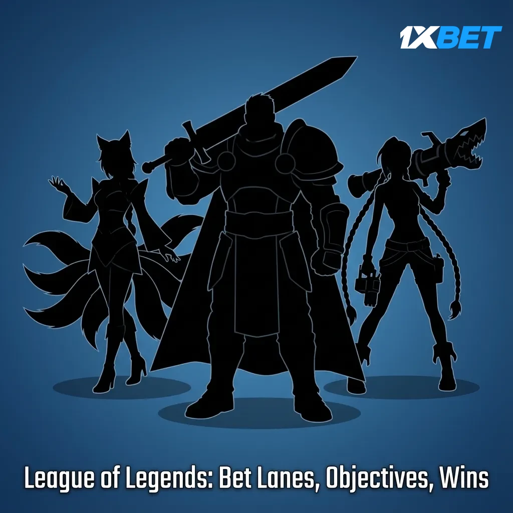 League of Legends betting guide highlighting lanes, first blood, towers, dragons, Baron, and leagues like Worlds, LCK, LPL.