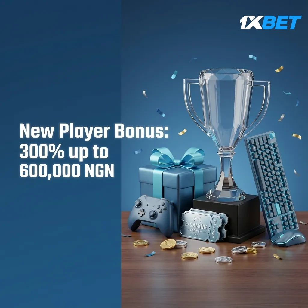 New Player Bonus: 300% up to 600,000 NGN for CS2 bettors in Nigeria. Sign up on 1xBet, deposit, and claim sports bonus.