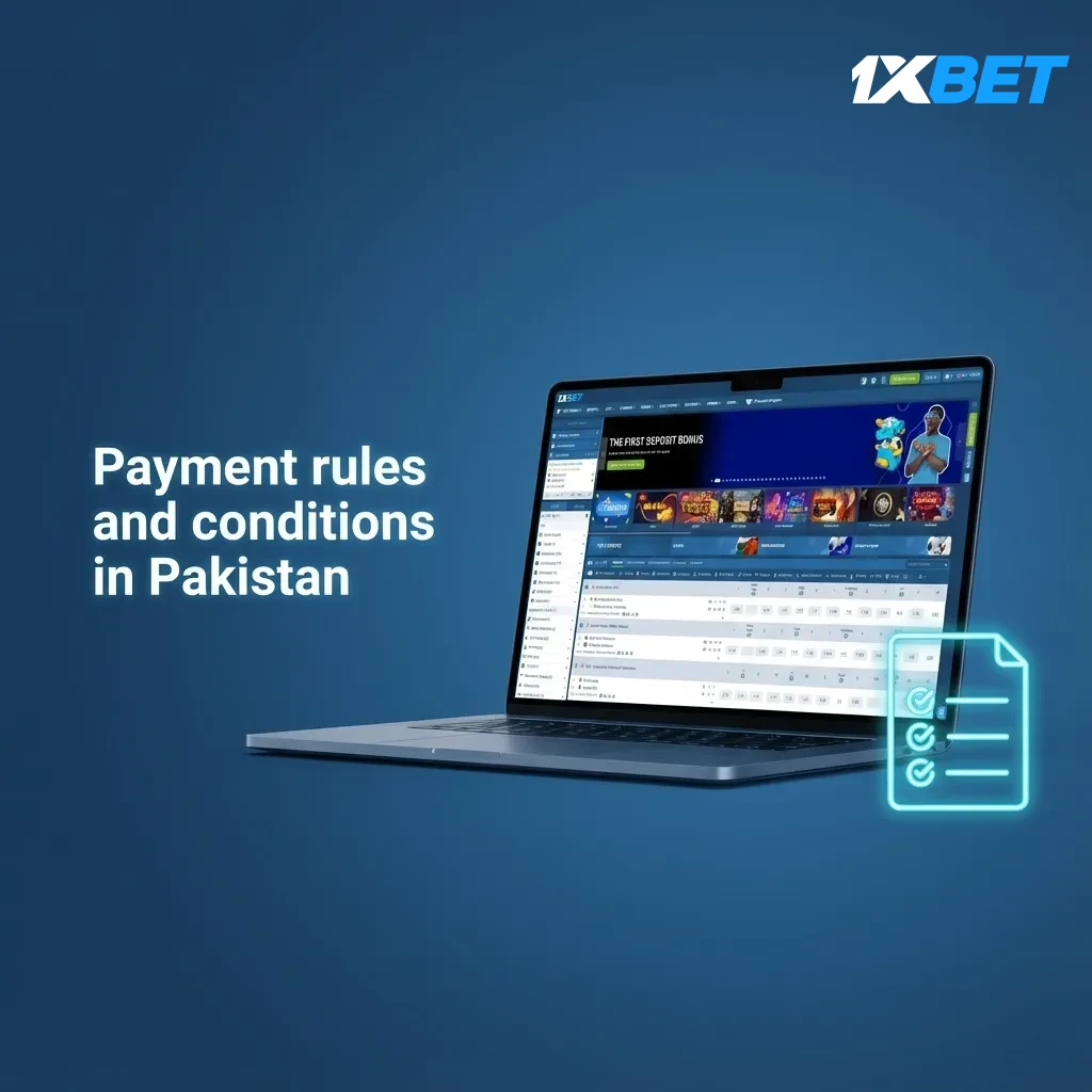 Pakistan payment rules: name matches CNIC, withdraw same method, KYC checks, PKR limits, wager bonus before payout.