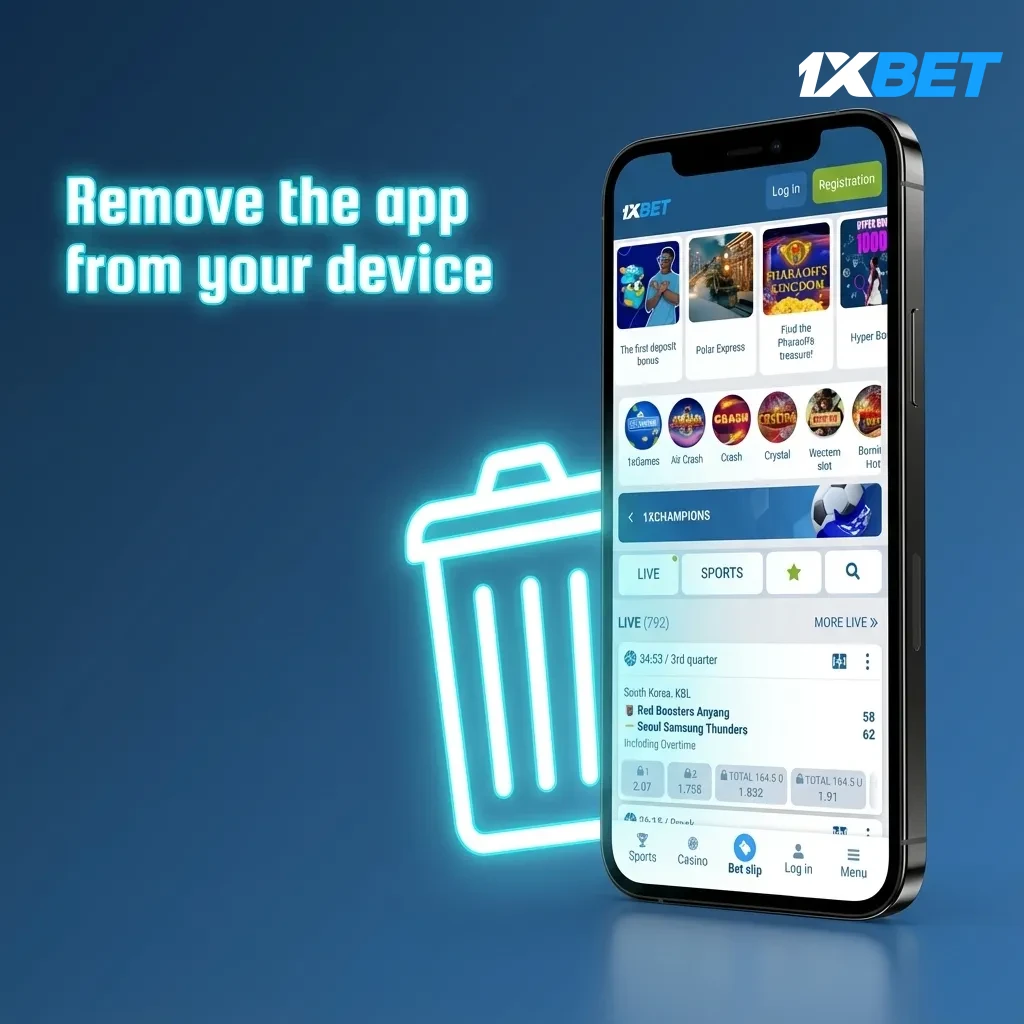 Remove app: Android long-press icon, tap Uninstall; iOS long-press, Remove from Home Screen. Account stays active.