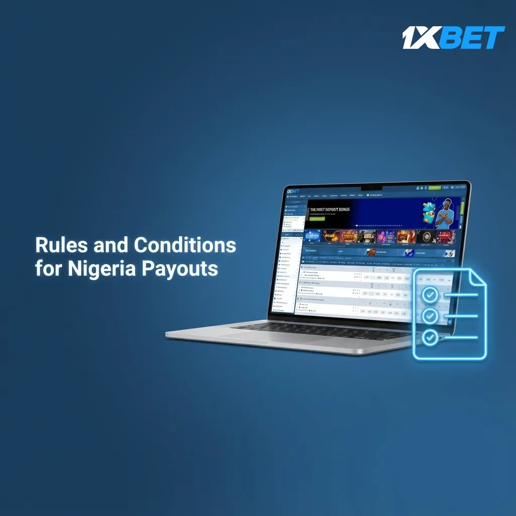 1xBet Nigeria payout rules: KYC, closed-loop, name-bank match, bonus wagering, limits, withdrawal times.