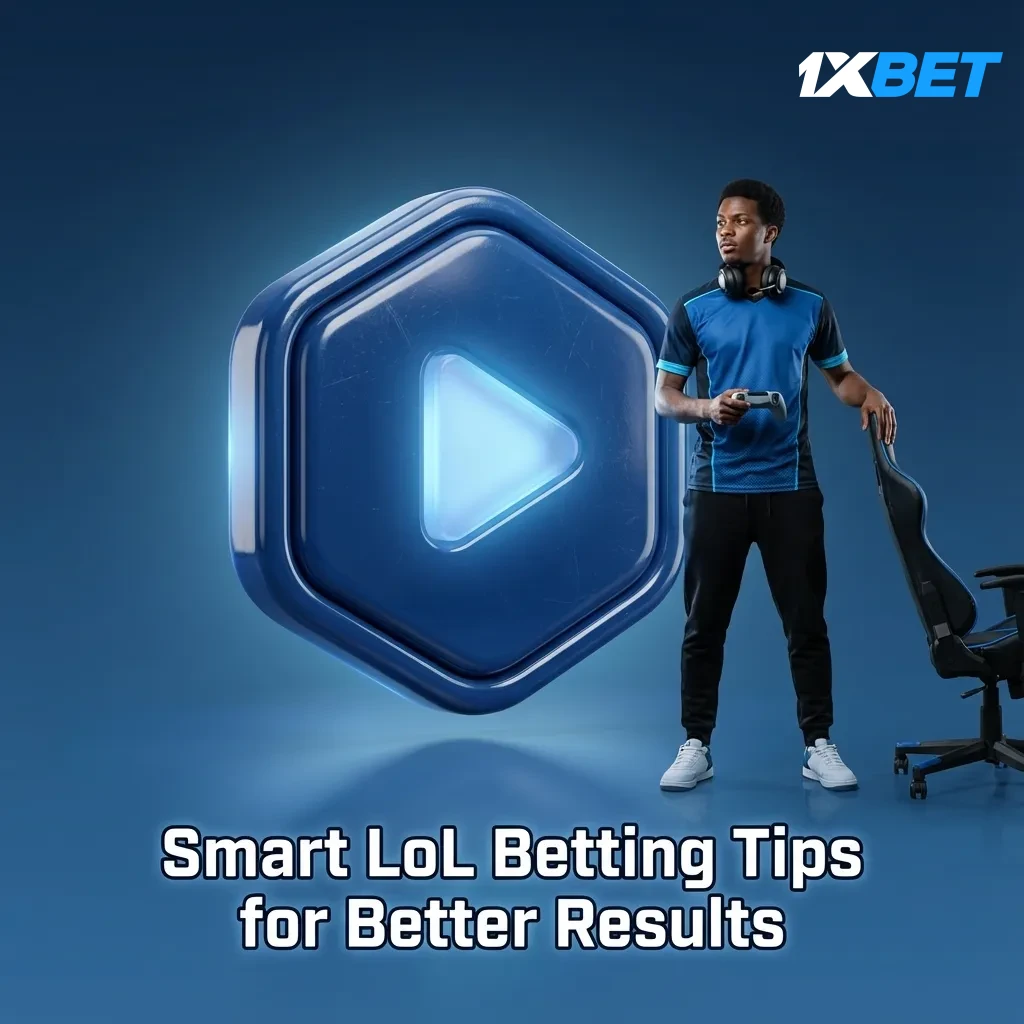 Smart LoL betting tips graphic: bankroll 1-3%, recent form, patches, roster news, Bo1 vs Bo5, side, timing, markets