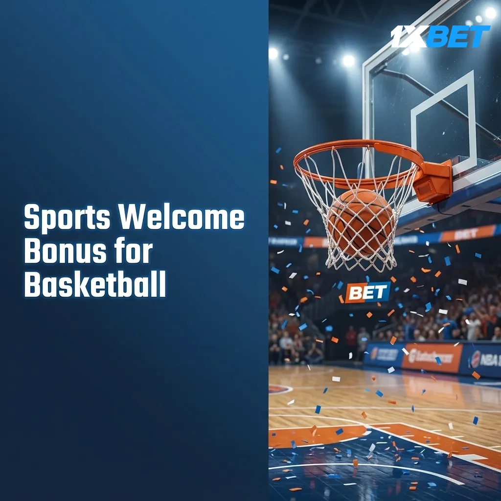 1xBet basketball welcome bonus: 100% first deposit up to ₹20,000. Wager 5x in 3+ leg accumulators; 30-day expiry.
