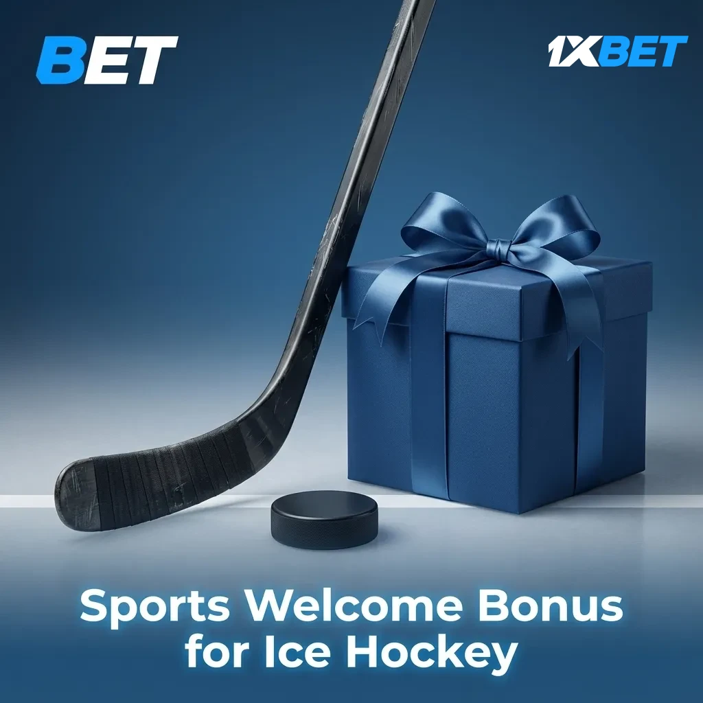 Ice Hockey welcome bonus on 1xBet: 100% up to NGN 100,000 for new customers. Opt in, deposit, wager 5x. Pre-match & live