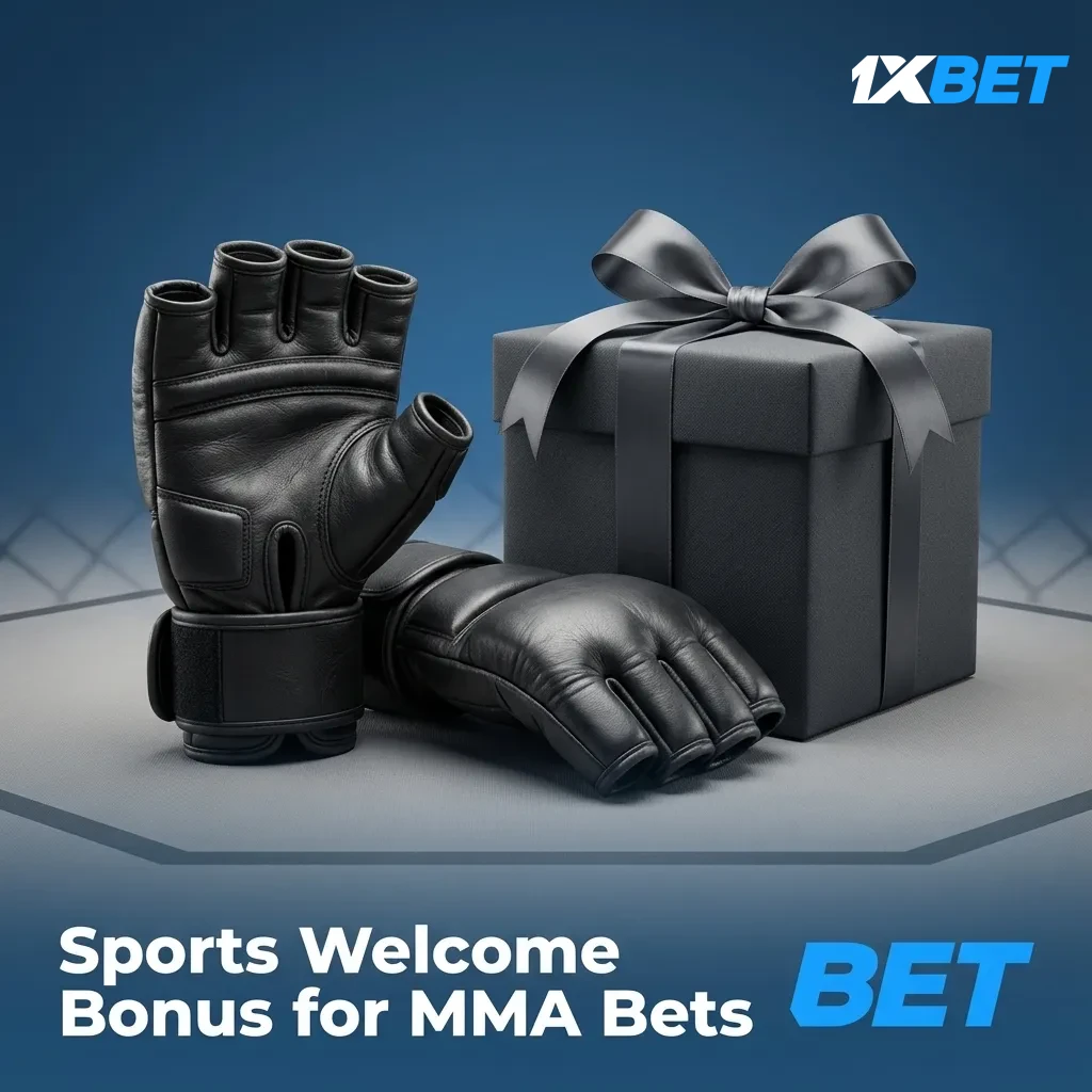 Sports welcome bonus for MMA: 100% first deposit on 1xBet in BDT. Use on pre‑match or live bets. Terms and rollover apply.