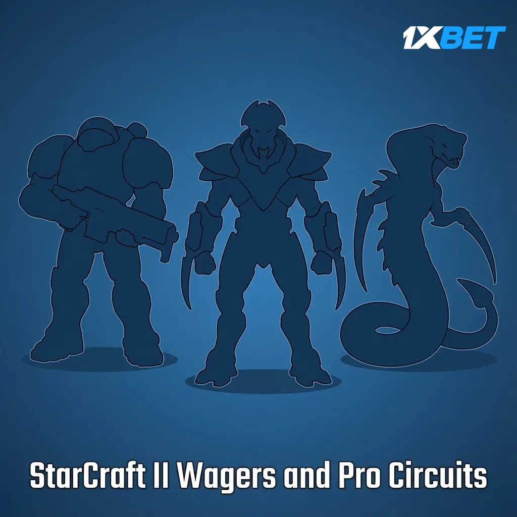 StarCraft II betting dashboard with live odds, match markets, and logos for IEM, ESL, GSL, DreamHack, and TSL.