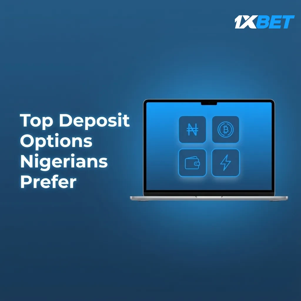Graphic showing top deposit options in Nigeria: OPay, PalmPay, bank transfer, Visa, Mastercard, Verve, Paystack, Quickteller.