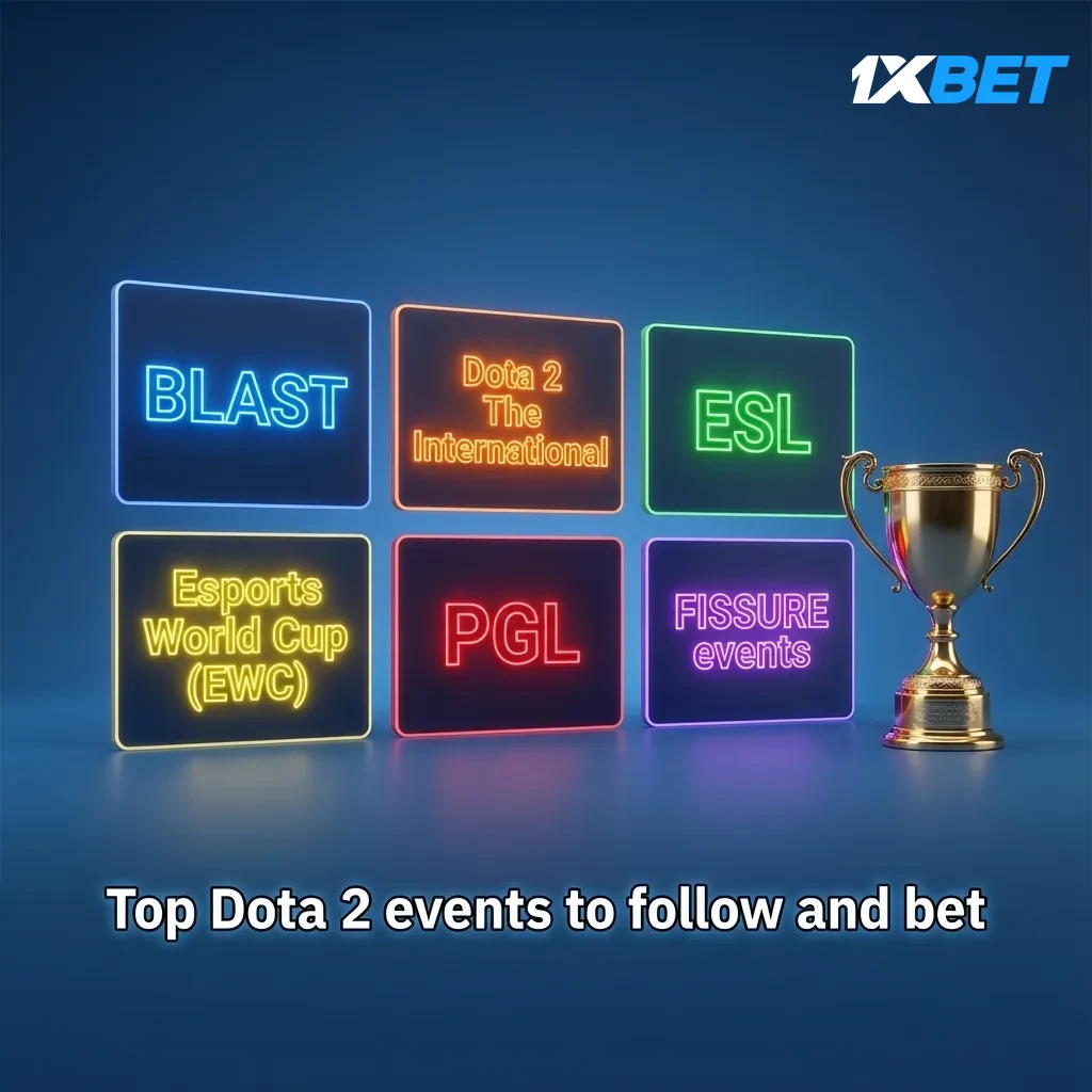 Top Dota 2 events to bet: TI, BLAST, ESL, EWC, PGL, FISSURE; check West Africa time fixtures before draft.