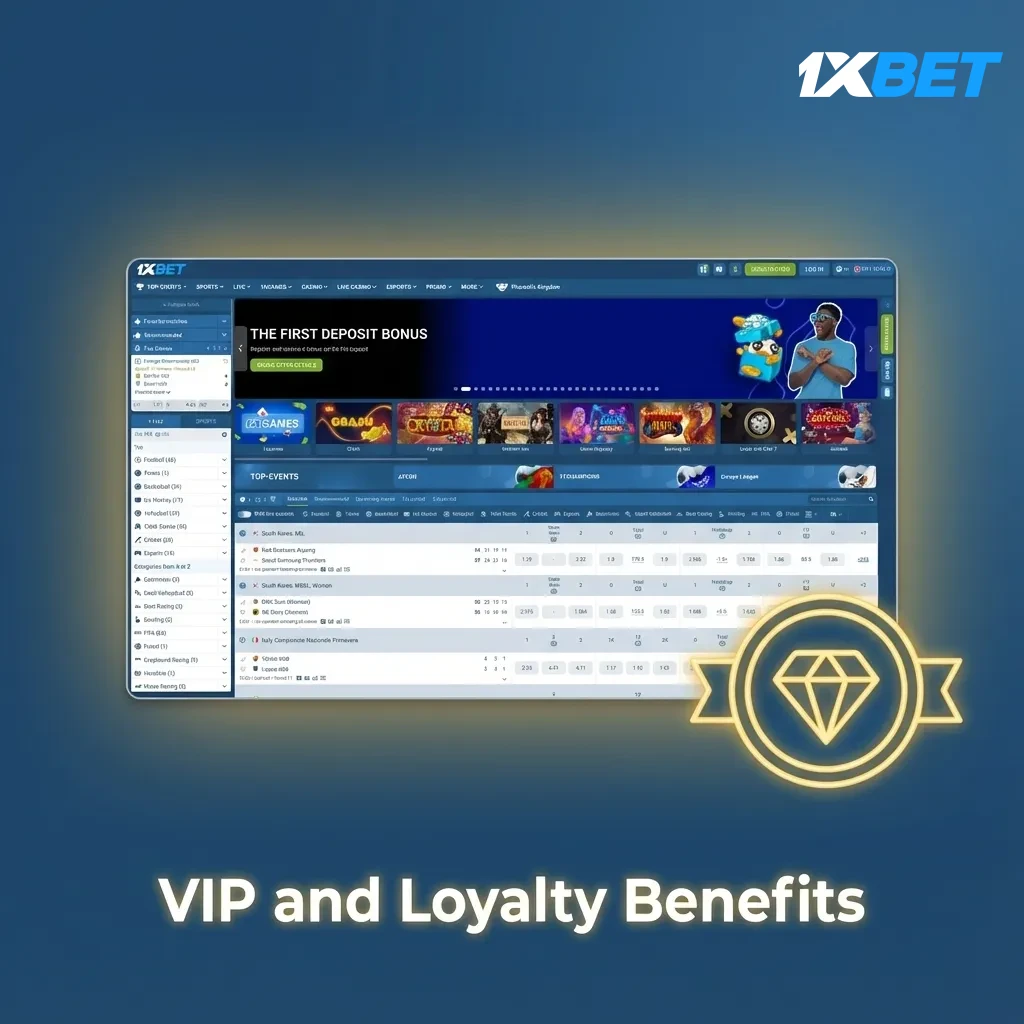 Tiered VIP loyalty rewards across sports and casino: climb levels for cashback, offers, priority service, tailored promos.