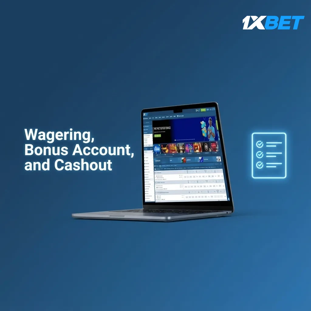 1xBet bonus in separate account; wager before cashout; 5x sports/35x casino; time limit; eligible bets; bet size limits; KYC.