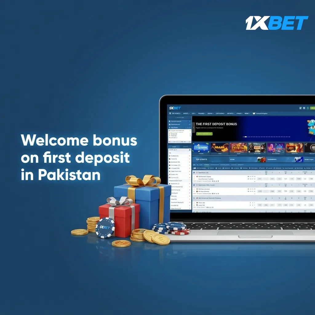 Welcome bonus in Pakistan: 100% first deposit up to 70,000 PKR for casino or sports. Min 200 PKR. Wagering terms apply.