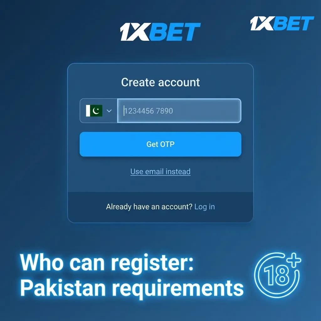 Pakistan registration requirements: 18+, real CNIC details, one account, verify phone/email, payment in your name