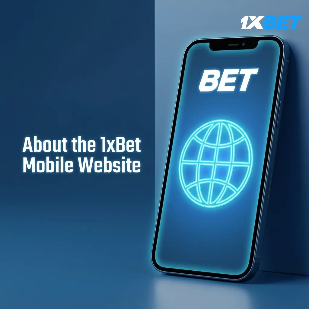 1xBet mobile site shown on phone and tablet, offering sports, casino, payments, and accounts in-browser, no app install.