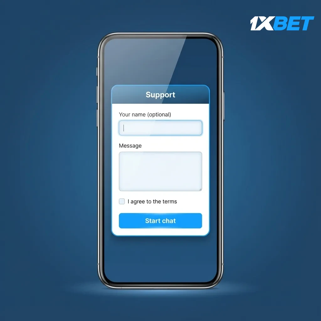 1xBet support: 24/7 live chat, support@1xbet.com, Help Centre guides on payments, bets, KYC, and social updates.