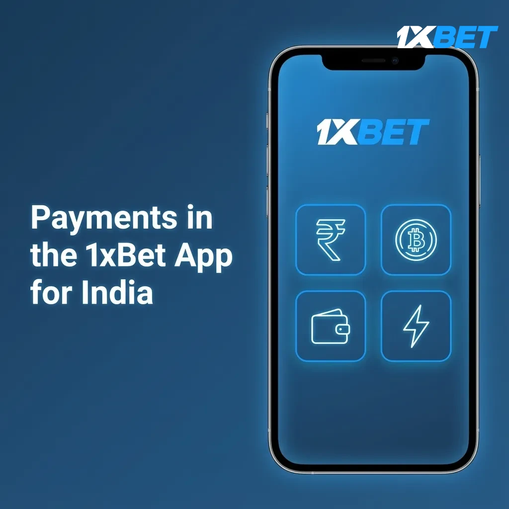 1xBet India payments: UPI (BHIM, GPay, PhonePe, PayTM), Bank/IMPS, Airtel Money, PayZapp, Bharat QR; min ₹100 dep, ₹300 wd