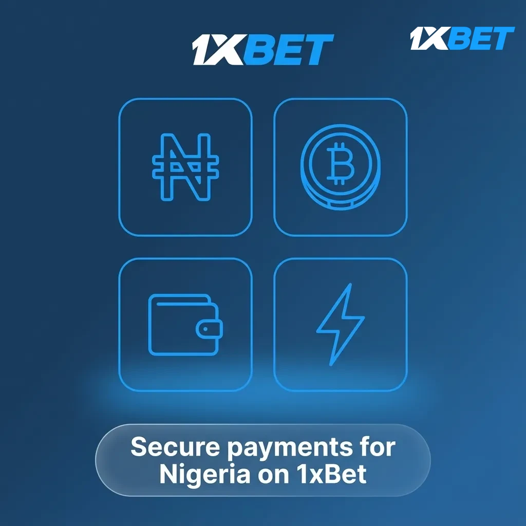 1xBet Nigeria secure NGN payments: Opay, PalmPay, Paystack, Quickteller, Visa/Mastercard/Verve, bank transfer, USSD.
