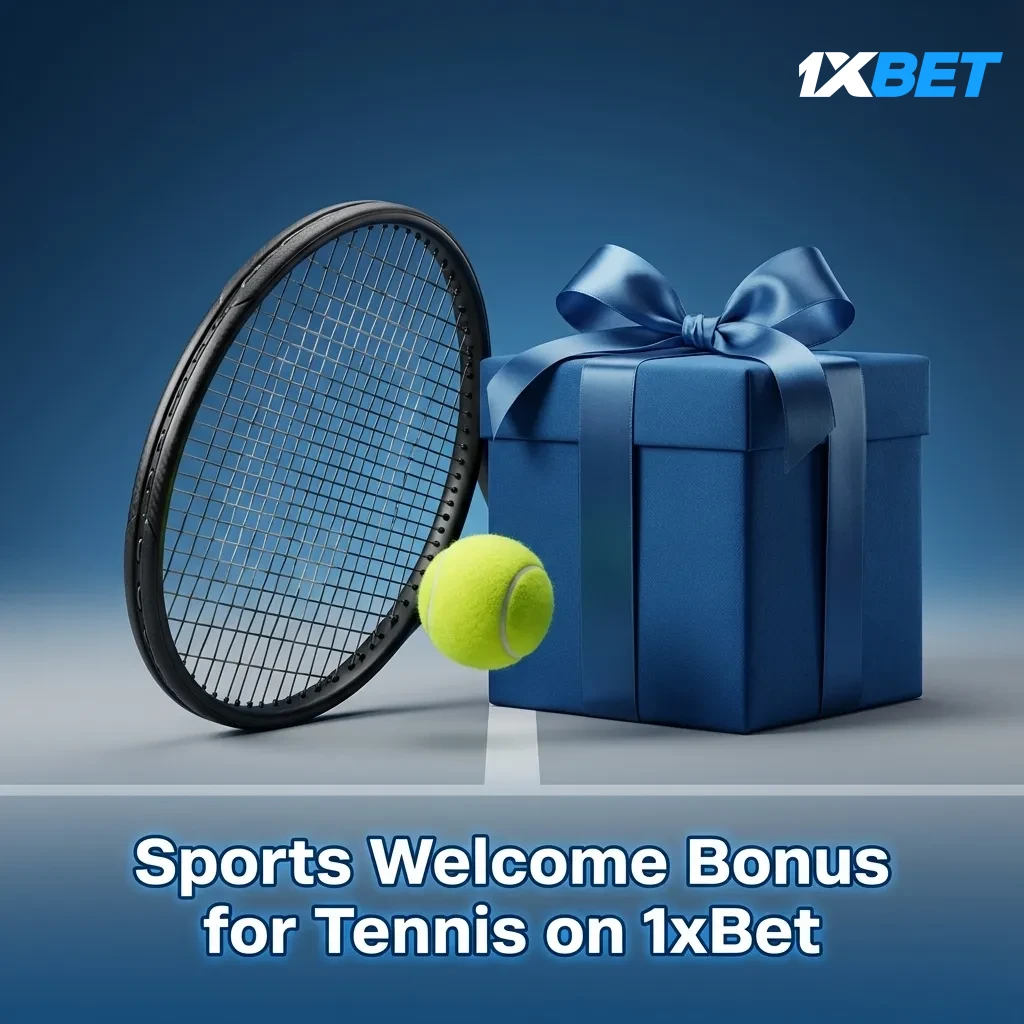 1xBet tennis welcome bonus: matched first deposit in NGN. Wager on accumulators; terms and KYC apply.
