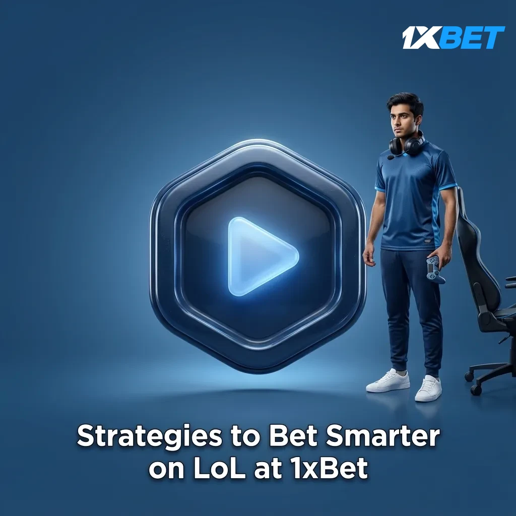 LoL betting strategies at 1xBet: bankroll, form stats, roster news, patches, side pick, market value, live betting, records.