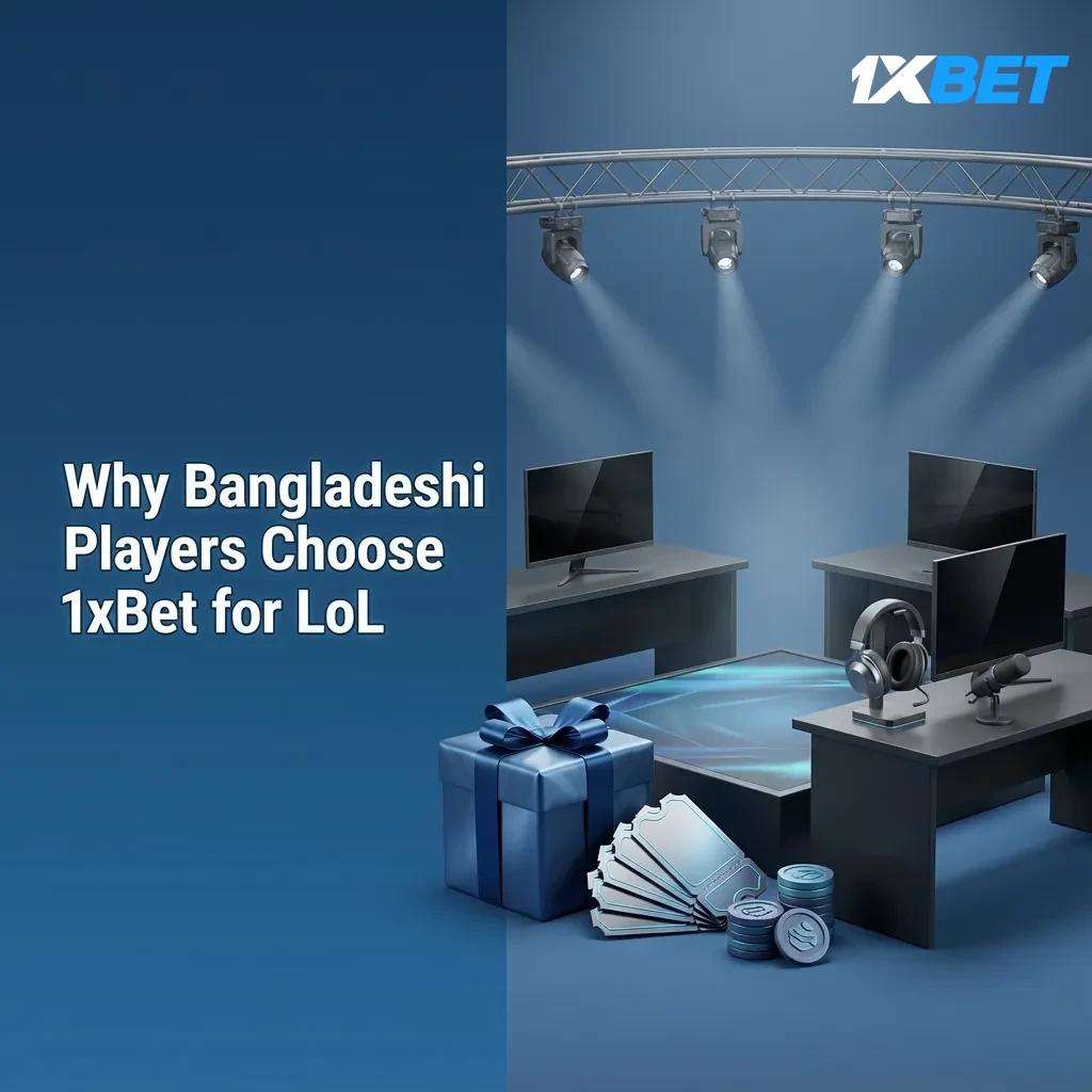 1xBet LoL betting in Bangladesh: 120% to 46,700 BDT, bKash/Nagad, high odds, mobile app, 24/7 support, live stats.