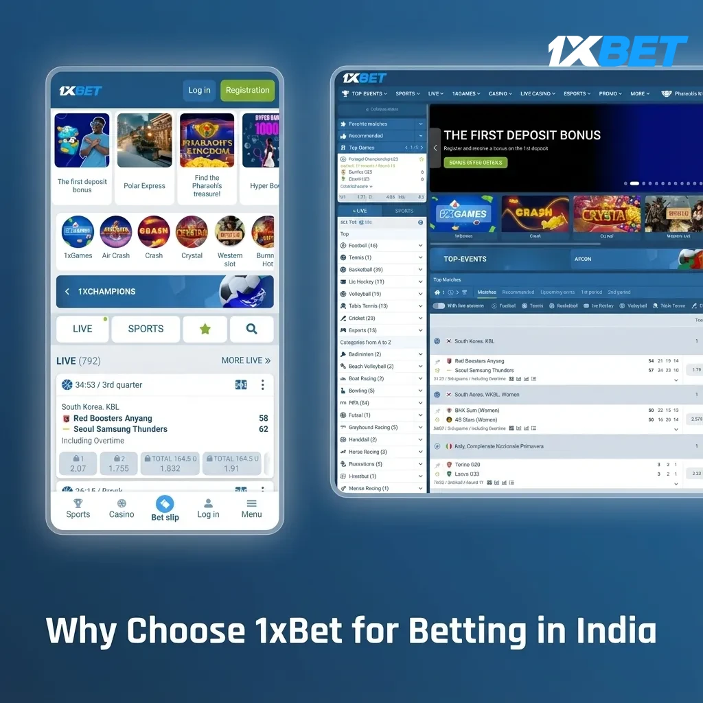 1xBet India features: competitive odds, fast bets, in-play stats, live streams, Cash Out, bet builder, stable on IPL days