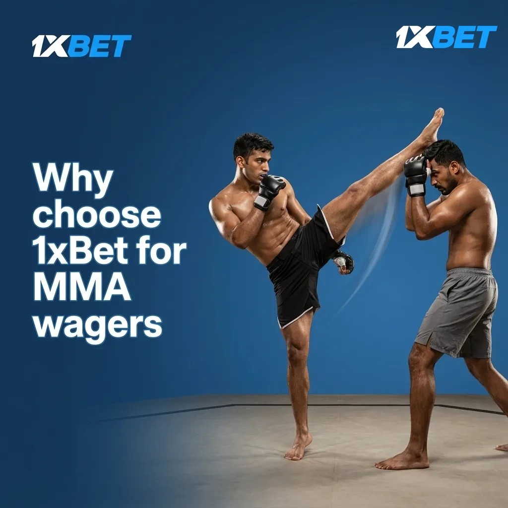 1xBet MMA betting: wide markets, in-play updates & Cash Out, INR odds, fast UPI/NetBanking, stats, mobile, responsible tools.