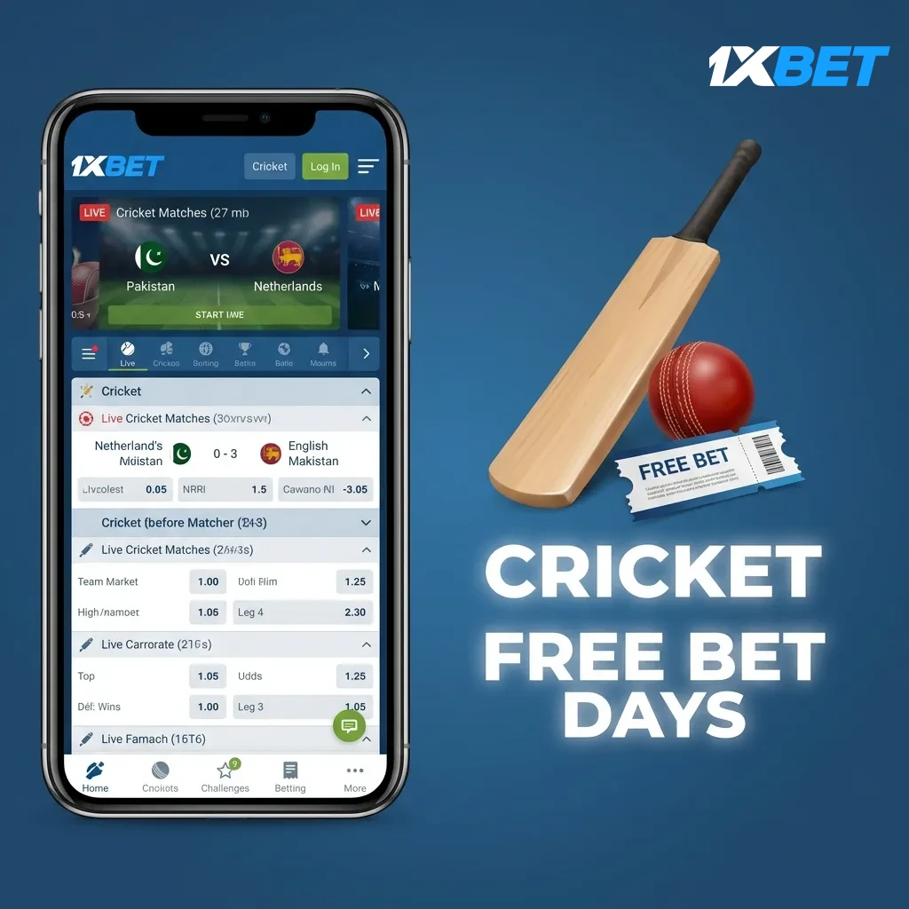Cricket Free Bet Days