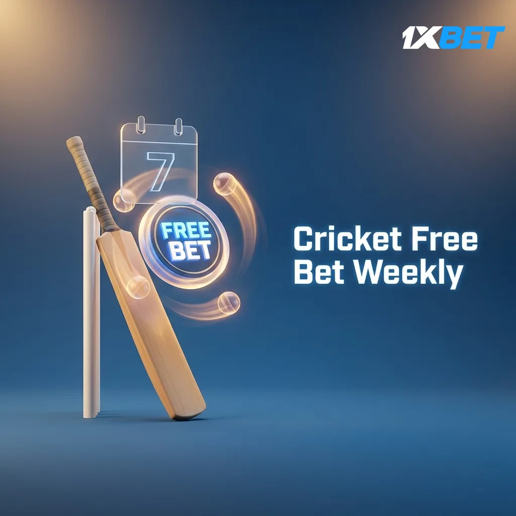 Cricket Free Bet Weekly - Description, Amount and conditions, Who can receive it, How to activate