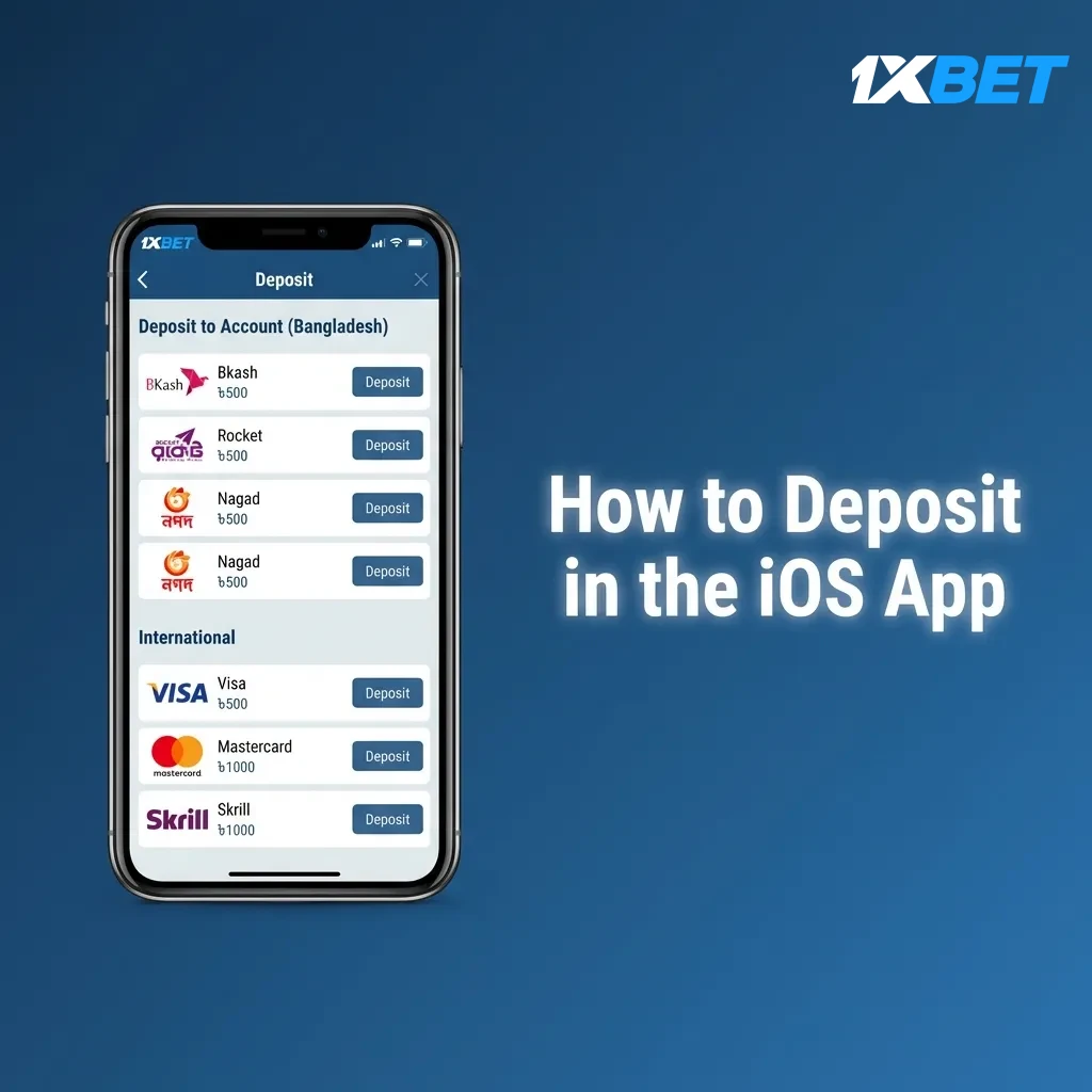 How to Deposit in the iOS App
