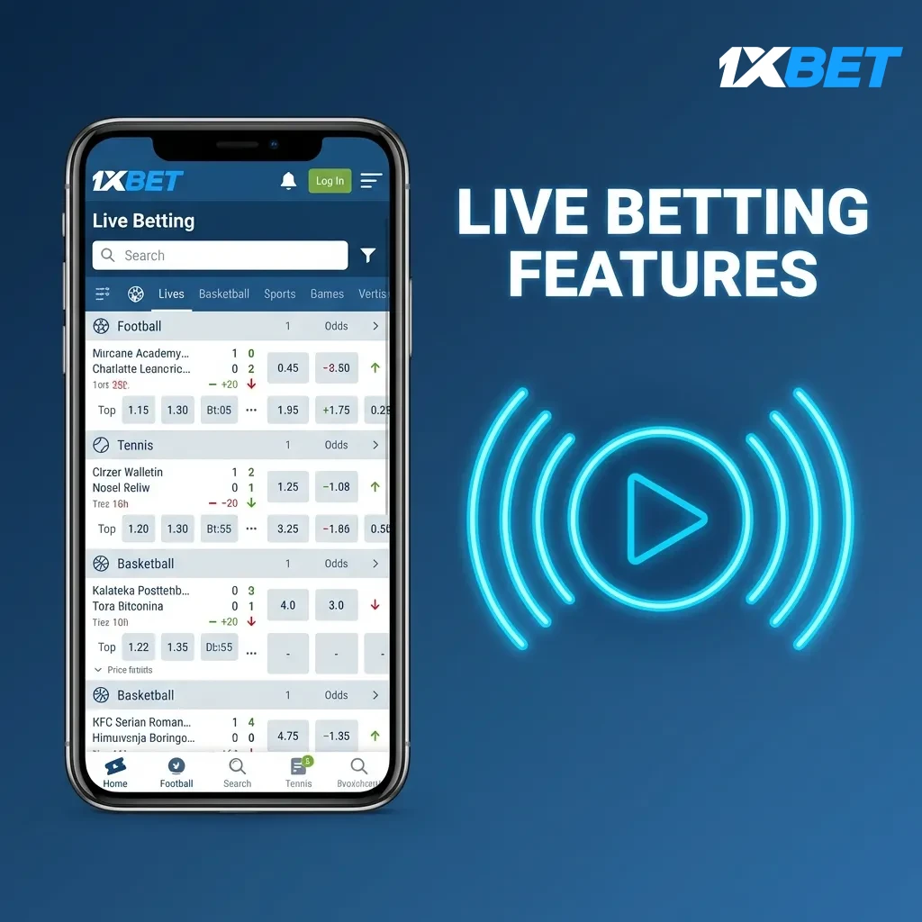 Live Betting Features