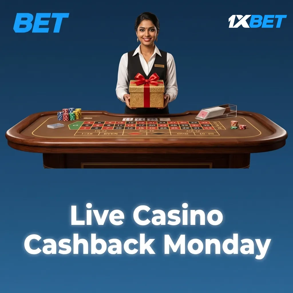 Live Casino Cashback Monday - Description, Amount and conditions, Who can receive it, How to activate