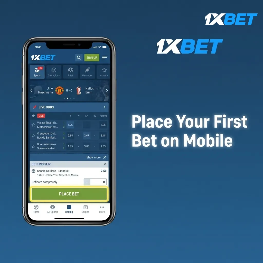 Place Your First Bet on Mobile