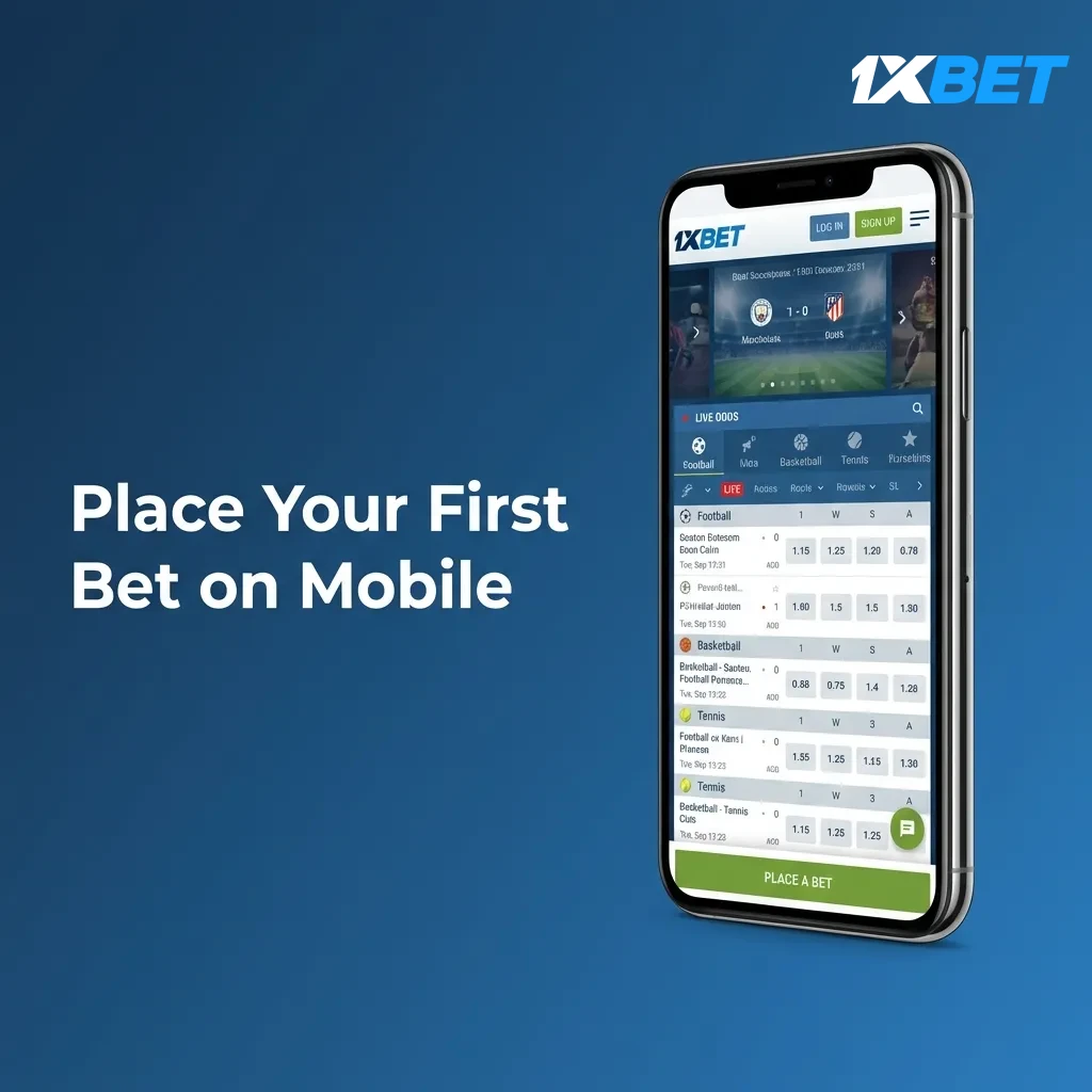 Place Your First Bet on Mobile