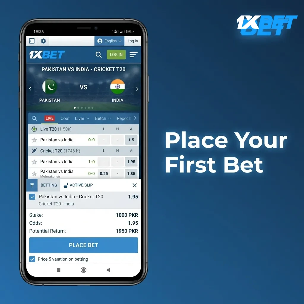 Place Your First Bet