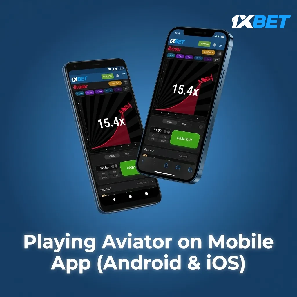 Playing Aviator on Mobile App (Android & iOS)