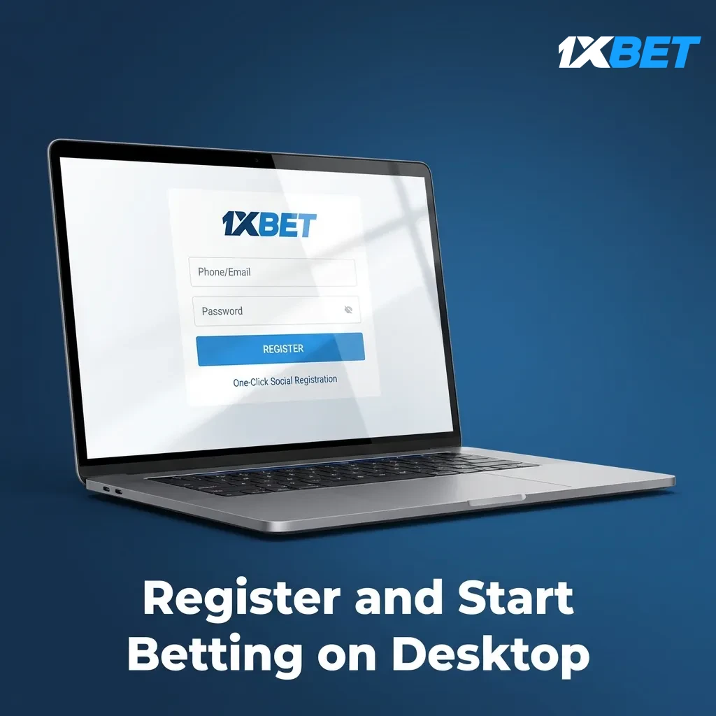 Register and Start Betting on Desktop