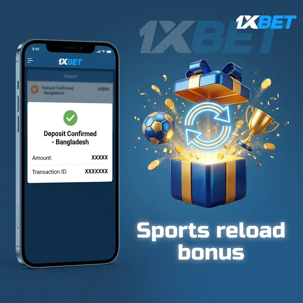 Sports reload bonus