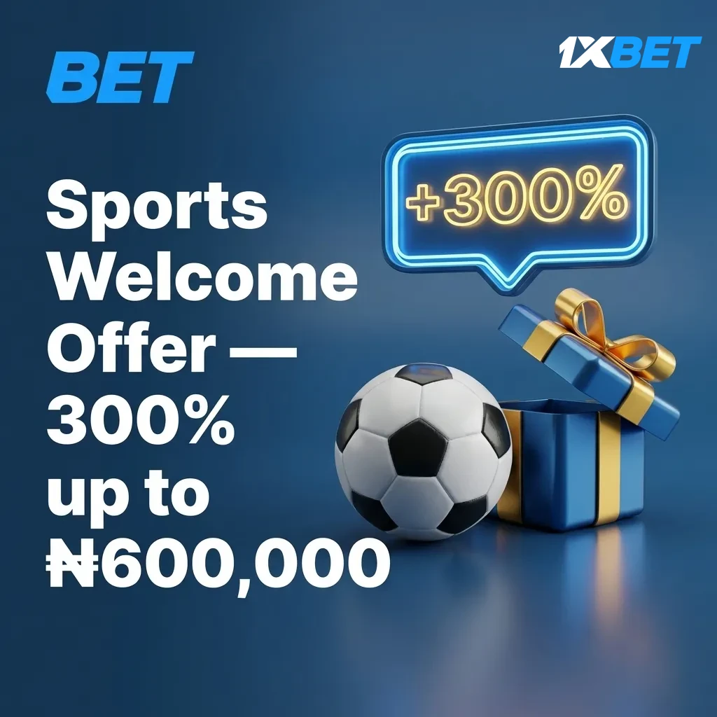 Sports Welcome Offer — 300% up to ₦600,000